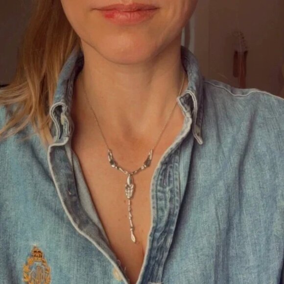 Tiffany & Co. Elsa Peretti Scorpion Pendant Necklace Sterling Silver 16” - Picture 3 of 9